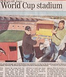 birds rule roost at World Cup Stadium